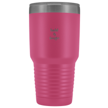 Load image into Gallery viewer, "Bald &amp; Bougie" 30 oz Tumbler