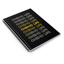 Load image into Gallery viewer, "Chemo Life" Spiral Notebook - Ruled Line