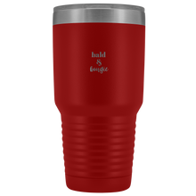 Load image into Gallery viewer, "Bald &amp; Bougie" 30 oz Tumbler
