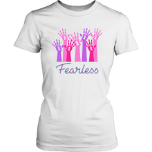 Load image into Gallery viewer, "Fearless" Cancer Awareness T-Shirt