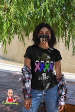 Load image into Gallery viewer, "My Story, His Glory" Unisex Cancer T-Shirt