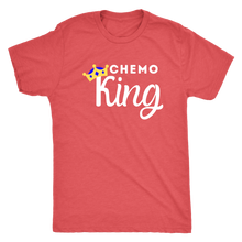 Load image into Gallery viewer, "Chemo King" Mens Triblend T-Shirt