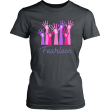 Load image into Gallery viewer, "Fearless" Cancer Awareness T-Shirt