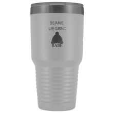 Load image into Gallery viewer, "Beanie Wearing Babe" 30 oz Tumbler
