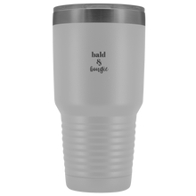 Load image into Gallery viewer, "Bald &amp; Bougie" 30 oz Tumbler