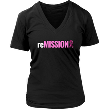 Load image into Gallery viewer, "reMISSION" Breast Cancer T-Shirt