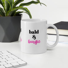Load image into Gallery viewer, "Bald &amp; Bougie" Mug
