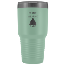 Load image into Gallery viewer, "Beanie Wearing Babe" 30 oz Tumbler