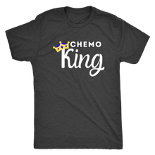 Load image into Gallery viewer, "Chemo King" Mens Triblend T-Shirt